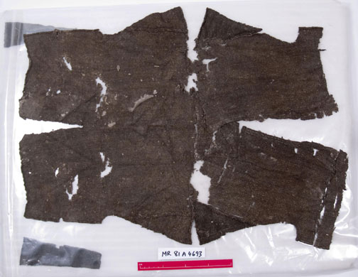 Mary Rose : A large wool jerkin found aboard the Mary Rose wreckage