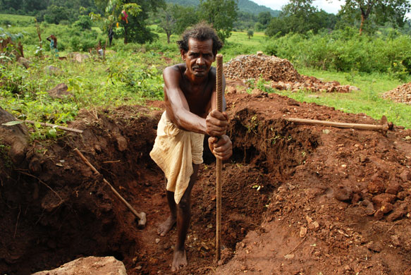 Vedanta in India: A member of the Kutia Kondh tribe from the village of Dangadahal