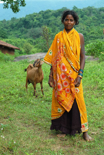 Vedanta in India: Puroli Maghi, 22, a member of the Kutia Kondh tribe in Dangadahal