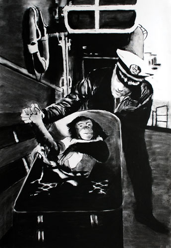 Space pioneers: Space pioneers Ham after recovery 300