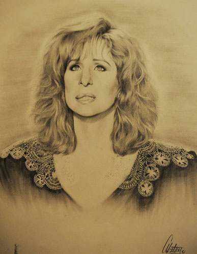 Barbra Streisand auction: portrait