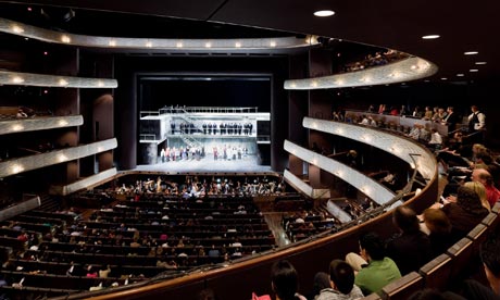 winspear opera house mezzanine view