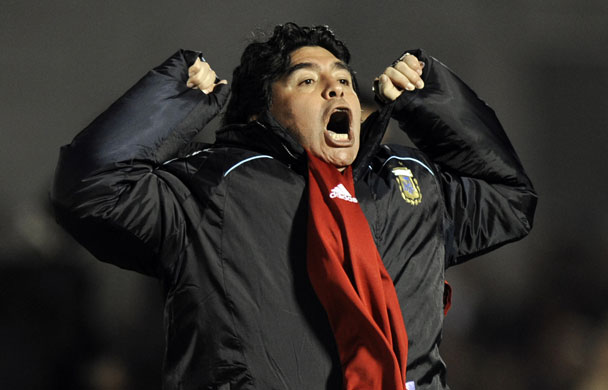 World Cup qualifiers: Maradona