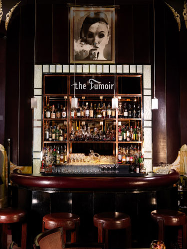 Art Deco Gallery: Claridge’s Fumoir – or smoking room - is Art Deco at its most seductive