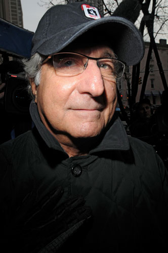 10 years: Bernard L Madoff