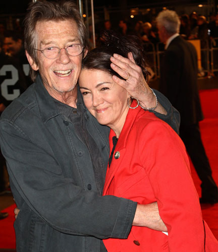 LFF: The Men Who Stare at Goats: John Hurt and Anwen Rees Meyers