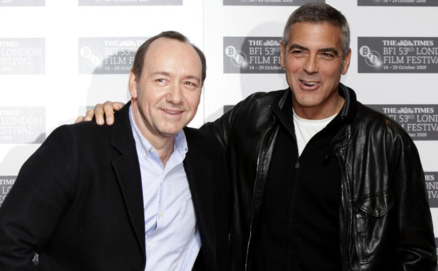 LFF: The Men Who Stare at Goats: George Clooney and Kevin Spacey