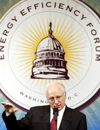 Environment decade: US Vice President Dick Cheney talks about the Bush decision about Kyoto