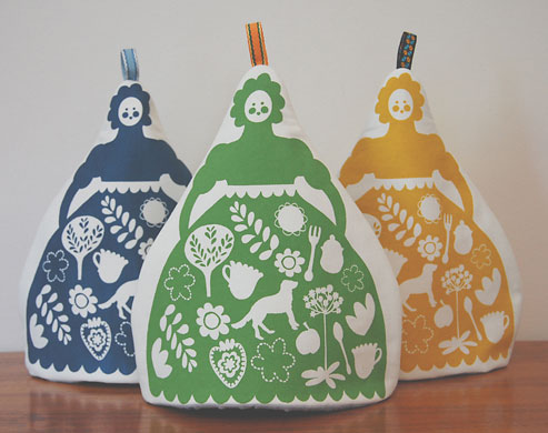 Tea and cakes: tea cosies