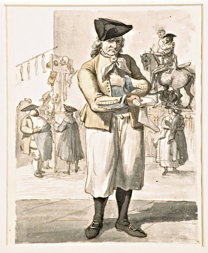 Royal Academy of Art: Royal Academy of Arts 2010 Exhibition: Paul Sandby, Socking Vendor, c.1759
