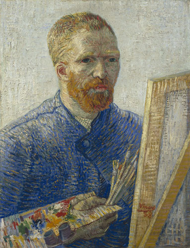 Royal Academy of Art: Royal Academy of Arts Vincent Van Gogh Self Portrait as a Painter 1887-1888