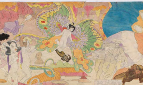 Henry Darger, Untitled (detail) c.1940-1960  