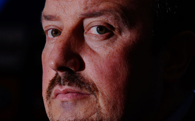 24sport: Liverpool boss Rafael Benitez at a Champions League press conference