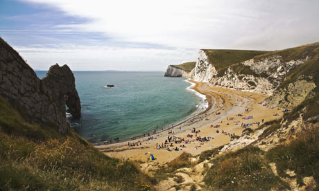 The Jurassic Coast in Dorset, England