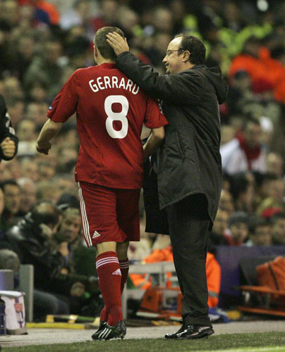 Champions League football: Gerrard