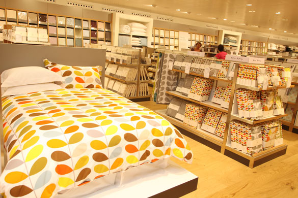 Poole John Lewis: Orla Kiely bed linen