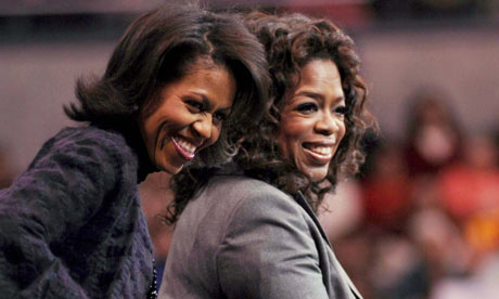 Oprah Winfrey. Oprah Winfrey with Michelle
