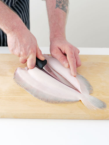 How to fillet a flat fish: Filleting a flat fish