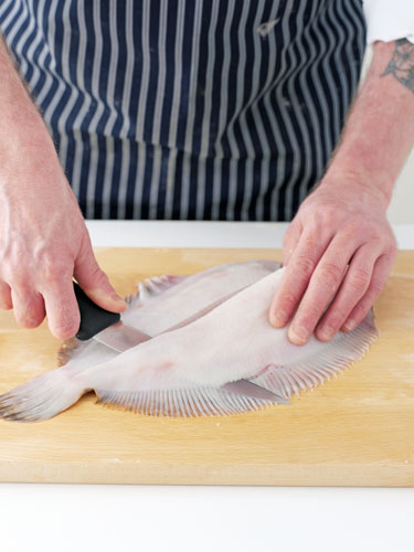 How to fillet a flat fish: Filleting a flat fish