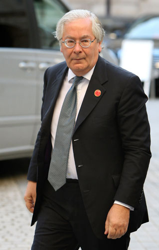 Recession 2009: Governor of the Bank of England Mervyn King arrives for the G20 summit