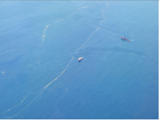 Montara oil rig: Oil rig leak fuel into the Timor Sea 