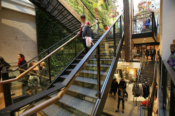 Anthropologie London: The store stretches over three floors