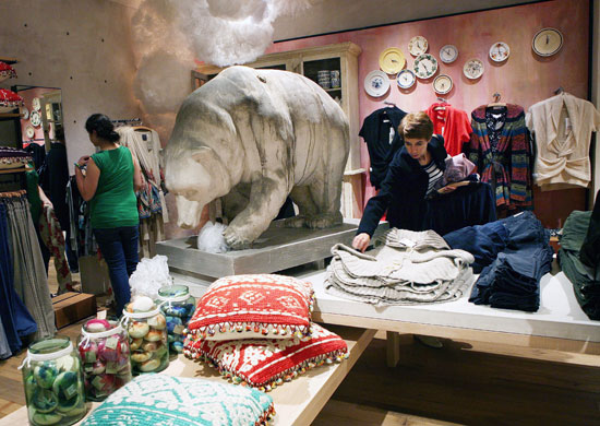 Anthropologie London: Anthropologie is known for unusual, quirky designs