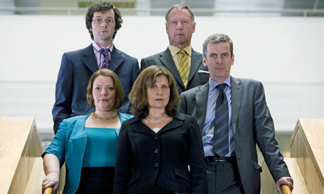 rebecca front the thick of it. satire The Thick of It
