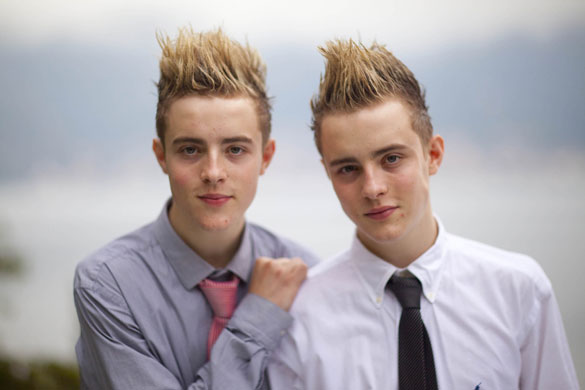 Twins: John and Edward from X Factor