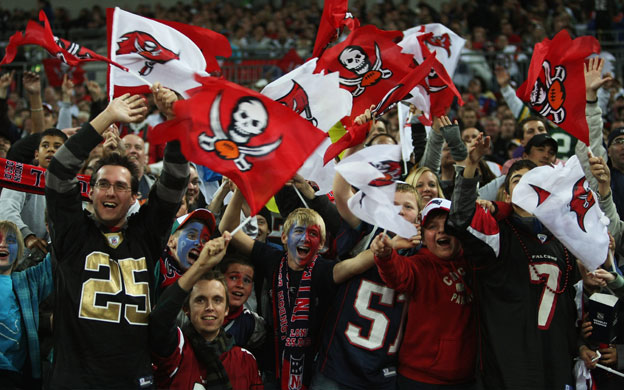 American Football: New England Patriots v Tampa Bay Buccaneers at Wembley Stadium