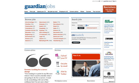 Guardian Jobs site security breach | Help | The Guardian