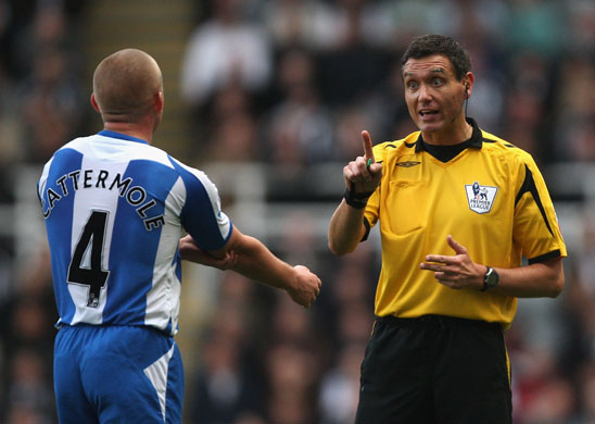 Referees: Newcastle United v Wigan Athletic - Premier League