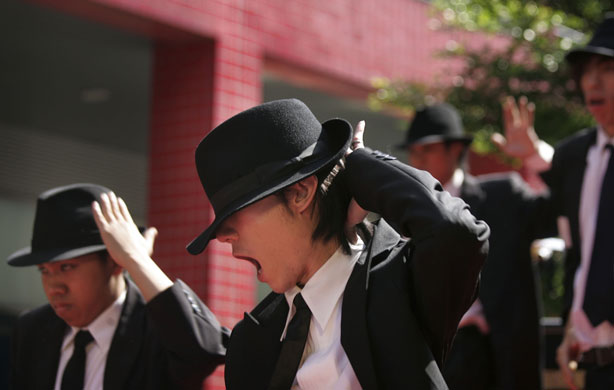 Michael Jackson movie: This is It, in Taipei, Taiwan