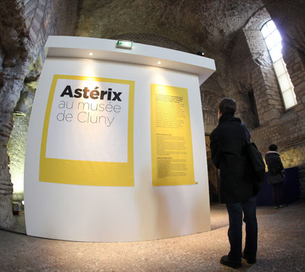 Asterix: Asterix Exhibition at the Cluny Museum in Paris