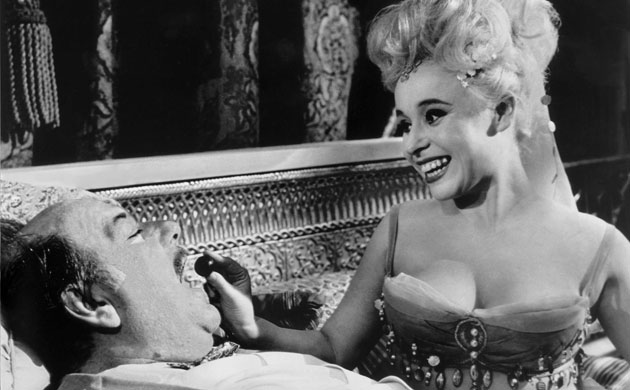 Barbara Windsor : Eric Pohlmann and Barbara Windsor in Carry on Spying