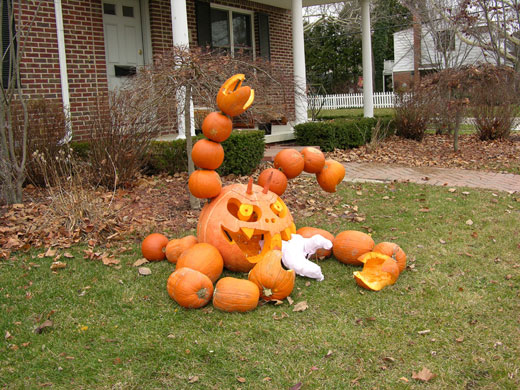 Pumpkin carving: Pumpkin carving