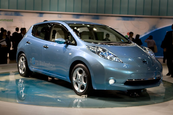 Tokyo motorshow: Nissan Leaf