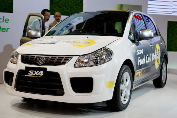 Tokyo motorshow: Suzuki's SX4 Fuel Cell Vehicle Concept is still going through testing