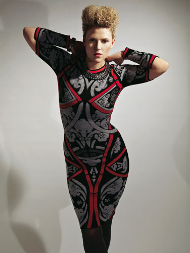 Hayley Morley: the shoot: Hayley Morley, McQueen dress