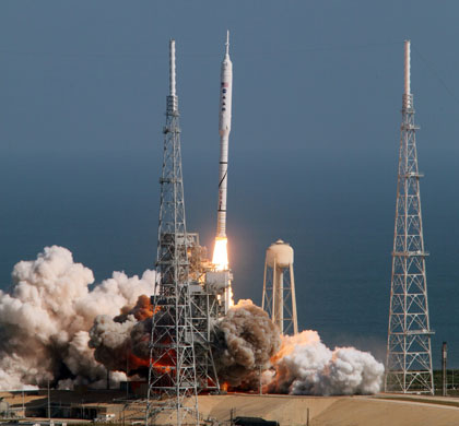 Ares rocket launch: NASA's Ares 1-X rocket lifts off 