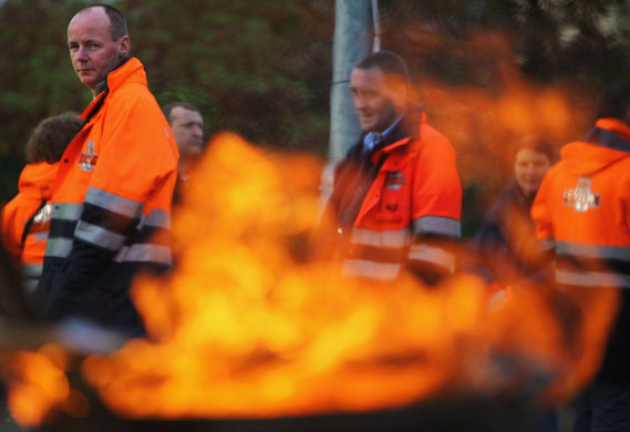 postal strikes: the cwu continue strike action 