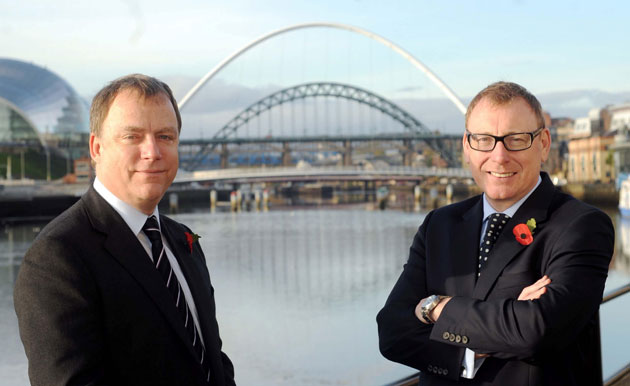 Week in business: Andrew Higginson and Benny Higgins of Tesco in Newcastle