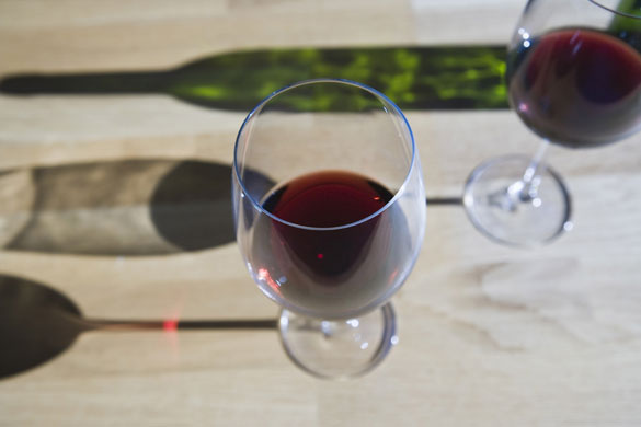 Week in business: Wine glasses with shadows