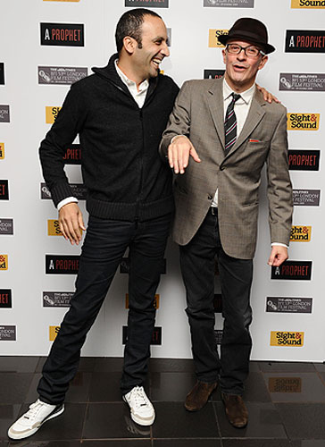 London film festival : Abdel Raouf Dafri and Jacques Audiard at the UK premiere of A Prophet