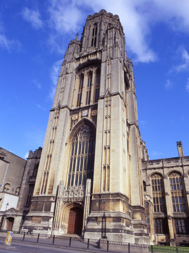 Prestigious Universities: Wills Memorial Tower, University of Bristol