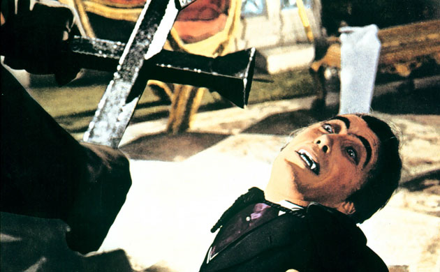Christopher Lee: Christopher Lee as Dracula