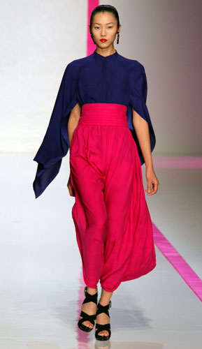 Lindsay Lohan and Ungaro: Emanuel Ungaro s/s show in Paris