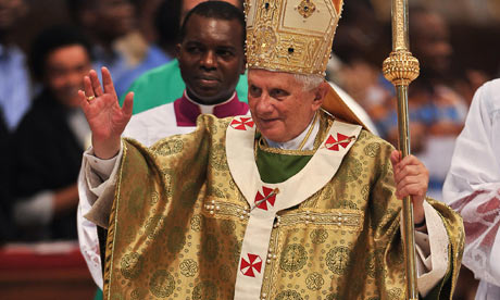 pope benedict xvi. Pope Benedict XVI called
