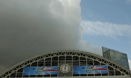 Manchester Central, the venue for the Conservative party conference in October 2009.