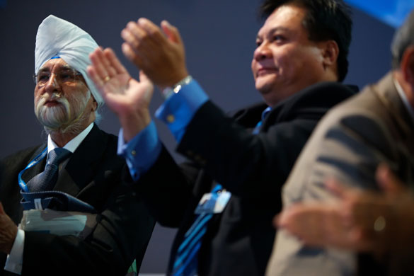 conservative conference: tory party members